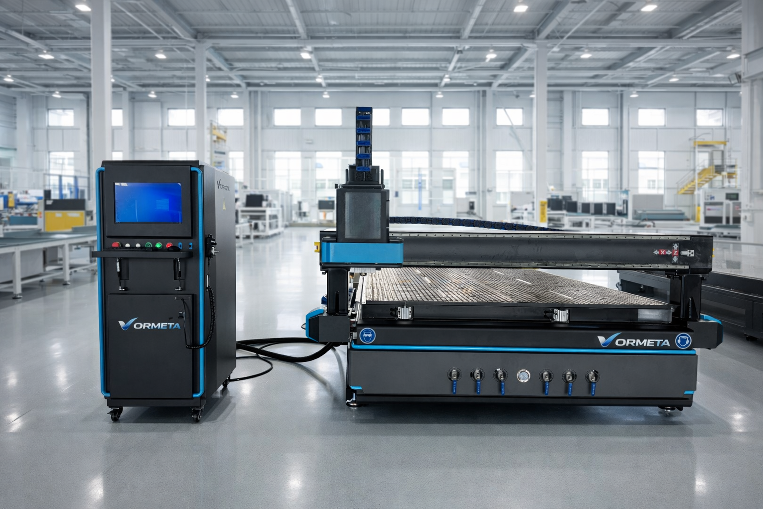 Vormeta V14 CNC frezavimo staklės su ATC įrankių keitimu